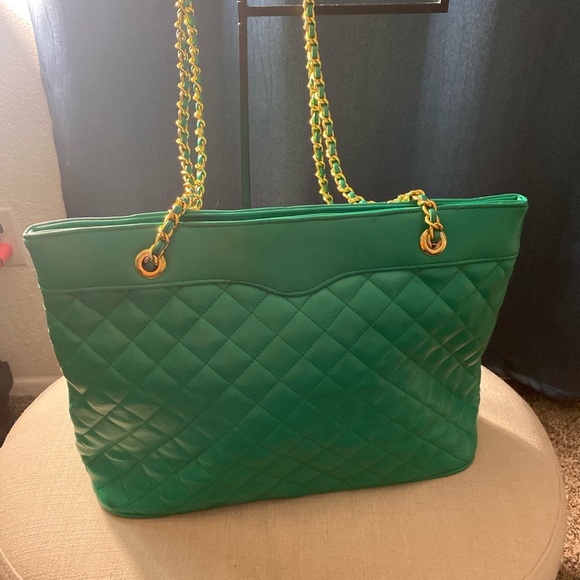 Green handbag - Picture 2 of 7